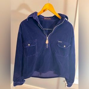 Vintage Higher State Cropped Corduroy Jacket